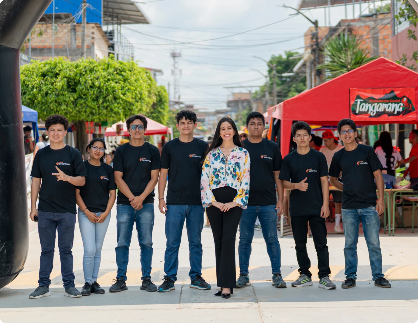 Trabajadores de Digital Tangarana